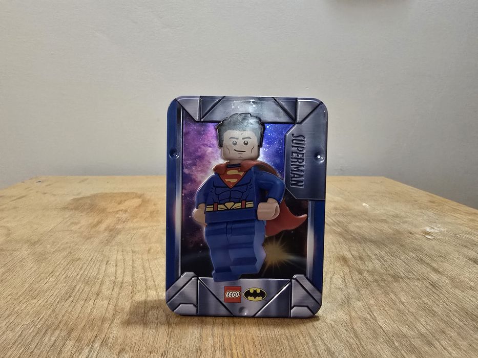 Lego Super Heroes 212504 Superman nowe metalowe pudełko minifigurka