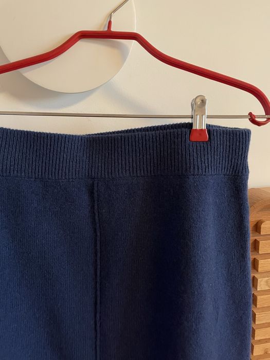 Saia Massimo Dutti Lã e Caxemira