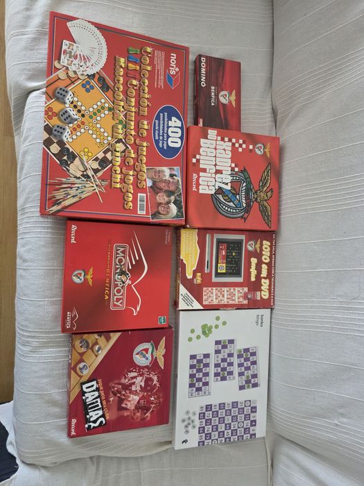 Vendo varios jogos