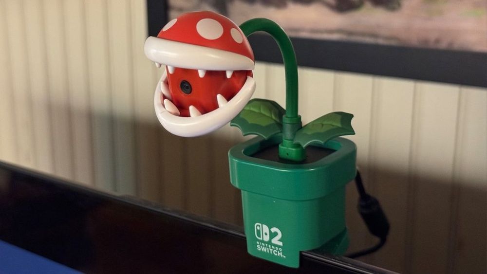 Camera Nintendo Switch 2 Piranha Plant