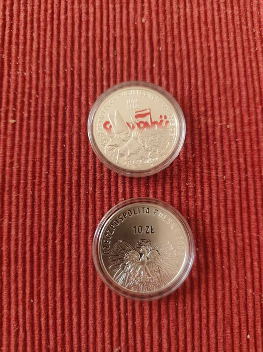 Moneta srebrna 10 zł Wybory 4 czerwca