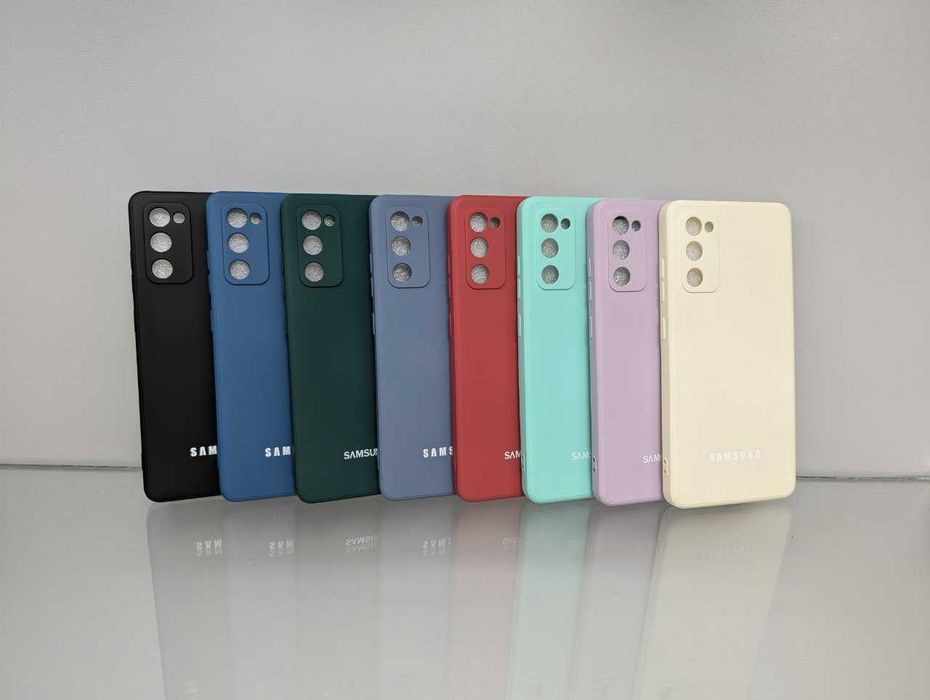 Противоударный чехол Samsung S20 FE Софт Тач чохол мікрофібра