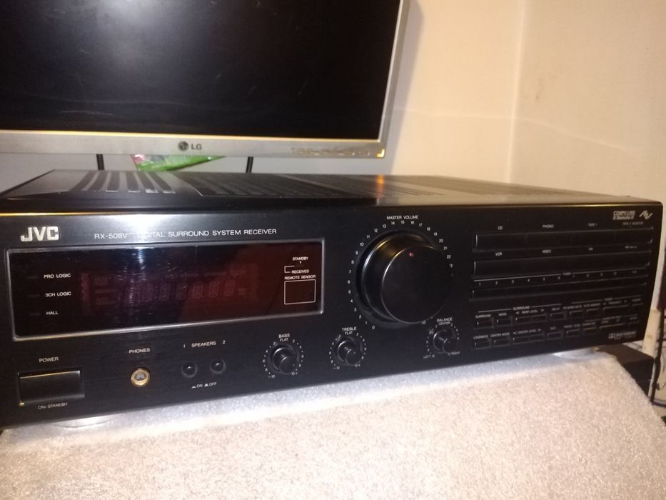 JVC Amplifier with Remote Control. For Repair or Parts. (RESERVED)64740899714306121