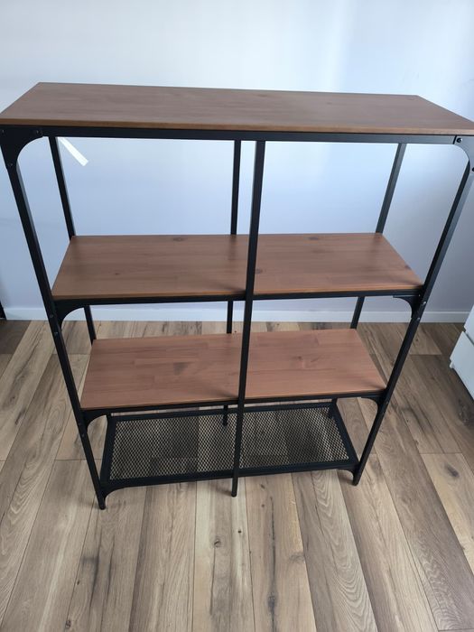 Regał czarny, FJÄLLBO IKEA