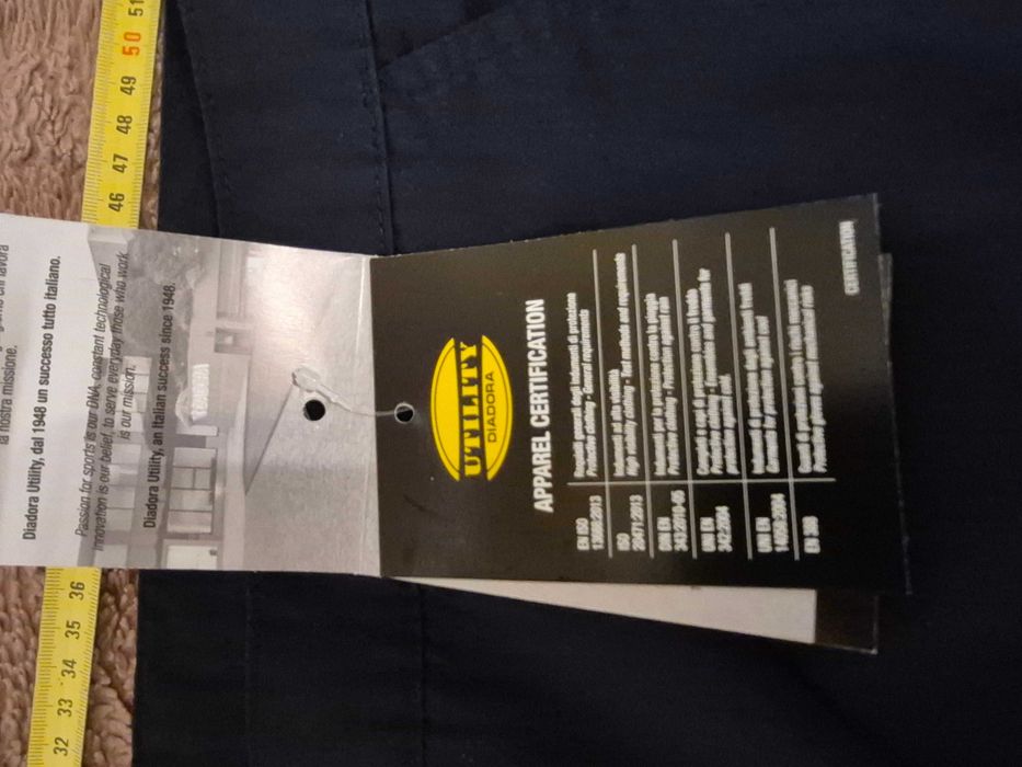 Ultimaty Diadora Spodnie do pracy XXXL robocze