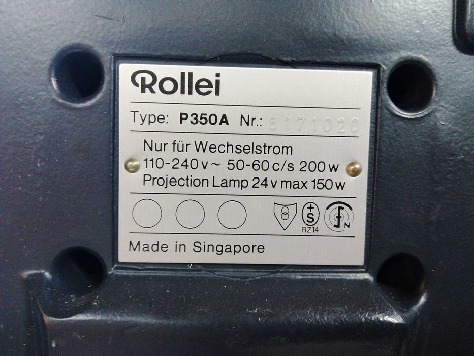 Rollei P350a - projetor de slides