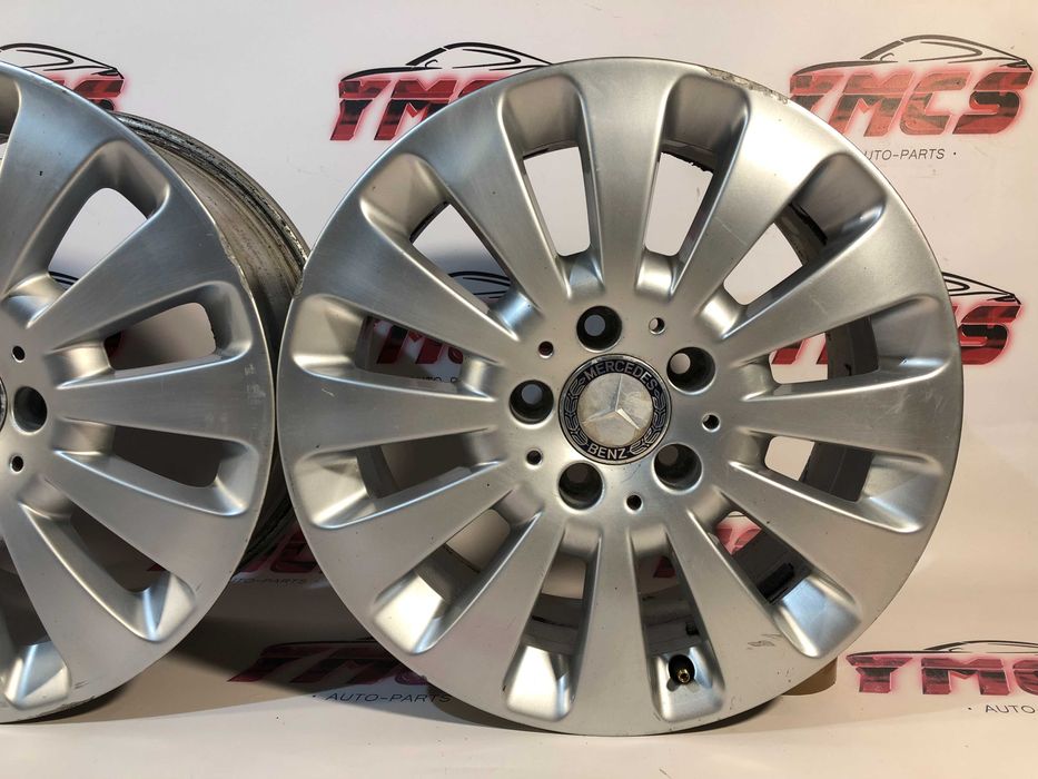 Jantes 16 5x112 Mercedes Classe C W204 ET43 7.JX16H2