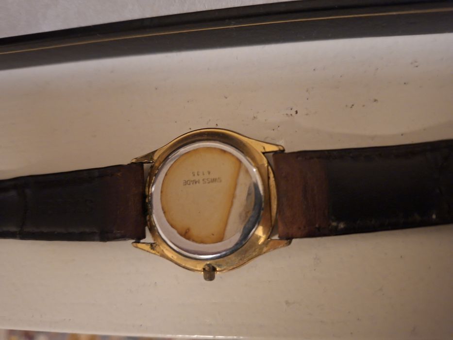 Relogio dourado, Latino dourado pulseira pele
