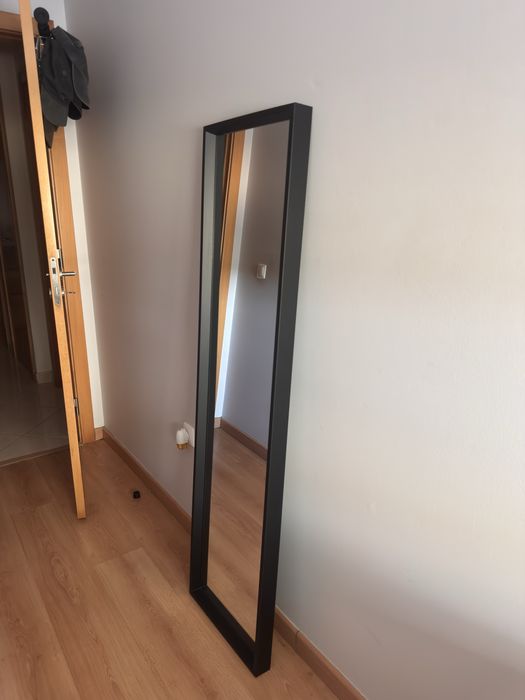 Espelho Nissedal Preto Ikea