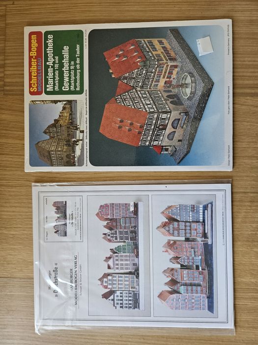 Kits Edifícios Históricos Hamburgo -Rothenburg