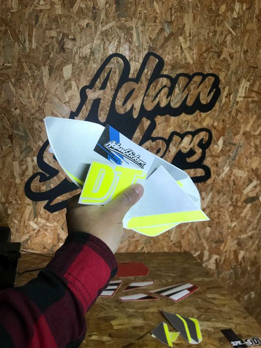 Autocolantes depósito Yamaha DT LC 50 | by Adamstickers