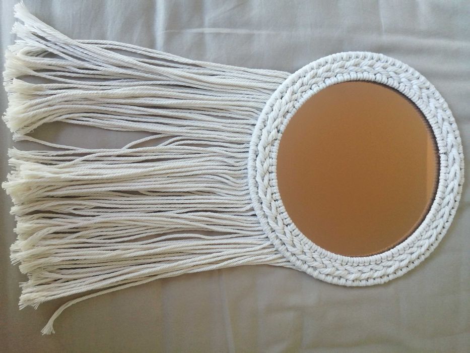 Lustro boho Ikea nowe ENERGISKOG