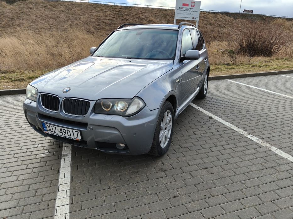 BMW X3  3.0d 218km m57 manual panorama m pakiet możliwa zamiana