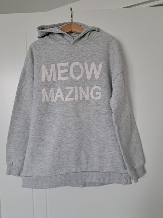 Cool club 2 bluzy szara I czarna ze stichem  140-146