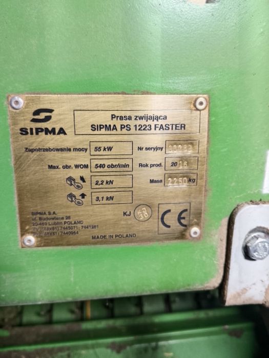 Owijarka Sipma Tekla