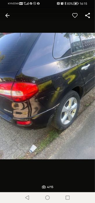 Рено колеос дизель автомат