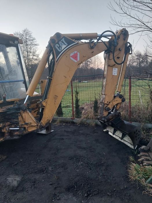 CAT 428C  koparko-ładowarka