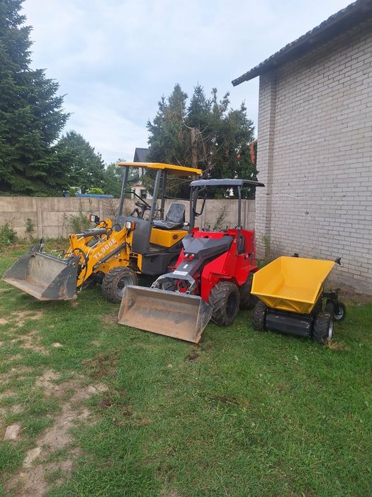 WYNAJEM Minikoparka  1.2t + Glebogryzarka Taczka elektryczna wozidło Mini ładowarka