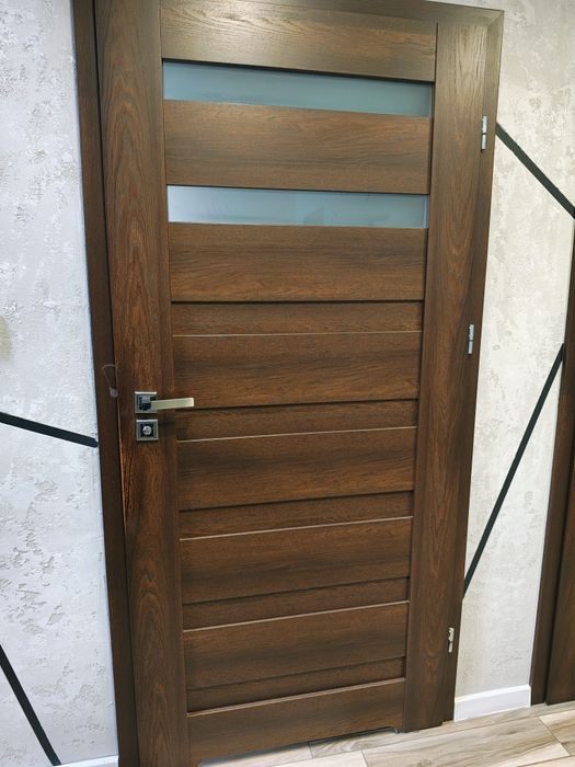 Drzwi wewnętrzne 3x 90 oraz 1x 80