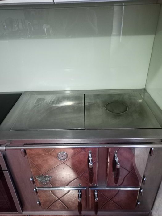 Fogão lenha em Inox