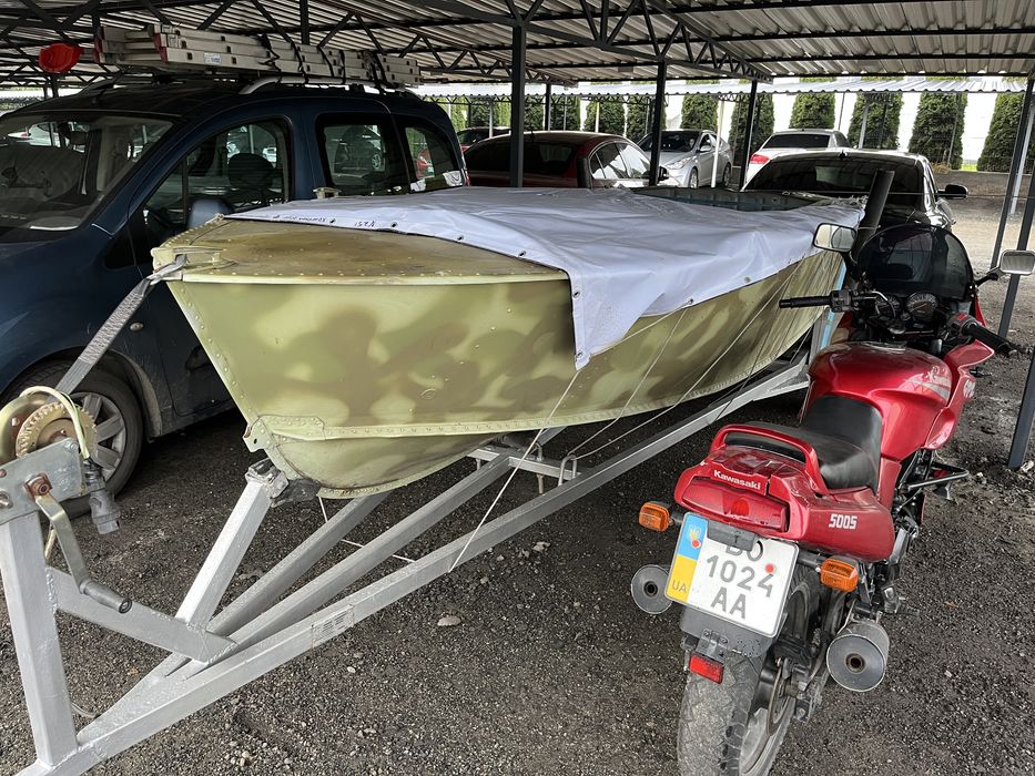 Прогрес 2 човен з лафетом лодка лафет з документами