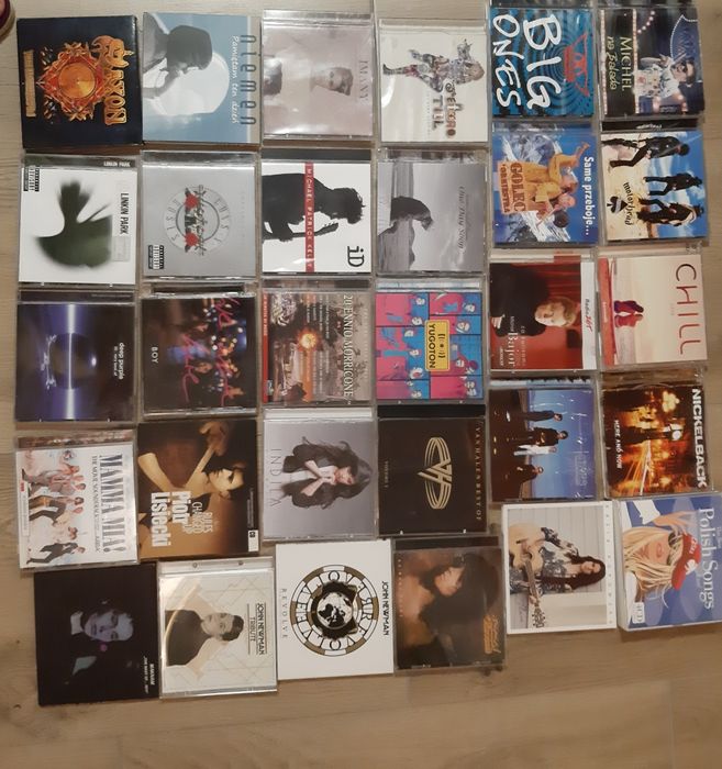 Płyty polskich i zagranicznych wykonawców