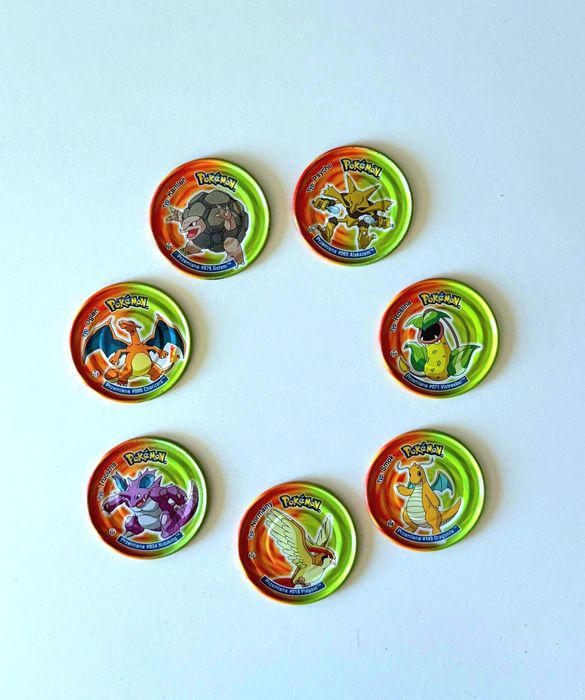 Pokemon Big metal tazo, pokemon metal tazo, pokemon tazo, pokemon tcg, pokemon nintendo