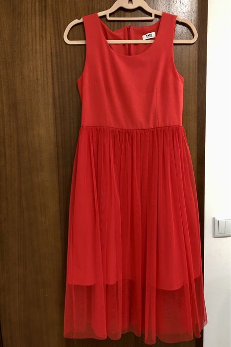 Vestido vermelho Kate tamanho S
