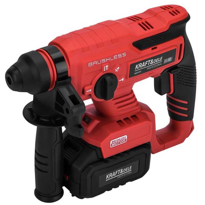 Młotowiertarka udarowa aku sds-plus 21V 3J BEZSZCZOTKOWA 2x 4Ah KD3191