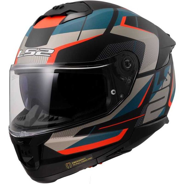 Nowy Kask Motocyklowy Ls2 Ff808 STREAM II ROAD r. L 59-60 cm