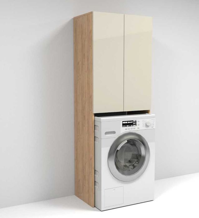 Szafka nad pralkę korpus dąb craft  kolor frontu do wyboru .