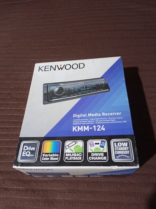 Автомагнітола Kenwood KMM - 124 (нова)