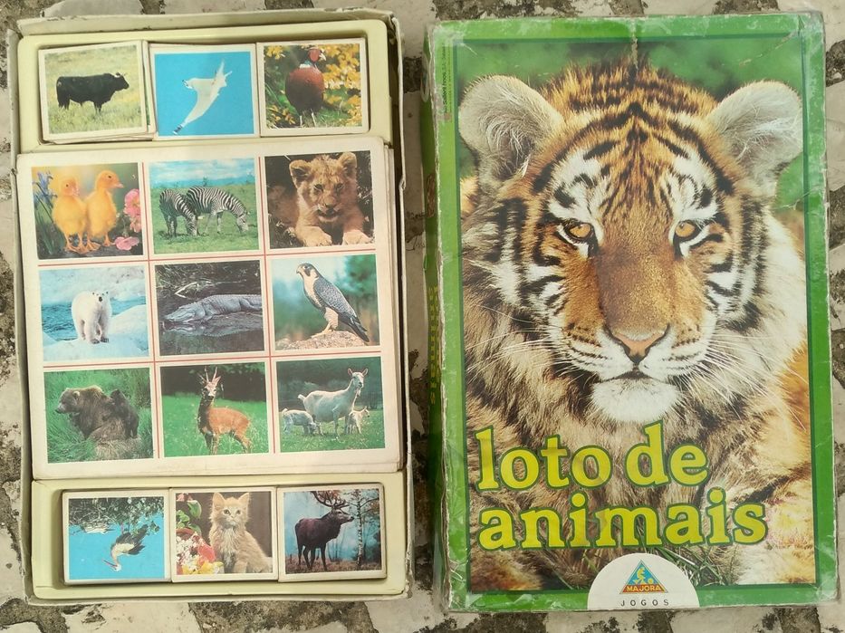 Jogo completo da Majora "Loto de Animais"