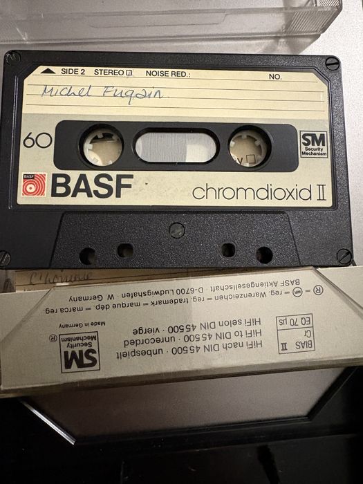 касети тип II та І chrome SM / Fe  extra I BASF  лот 4 штуки