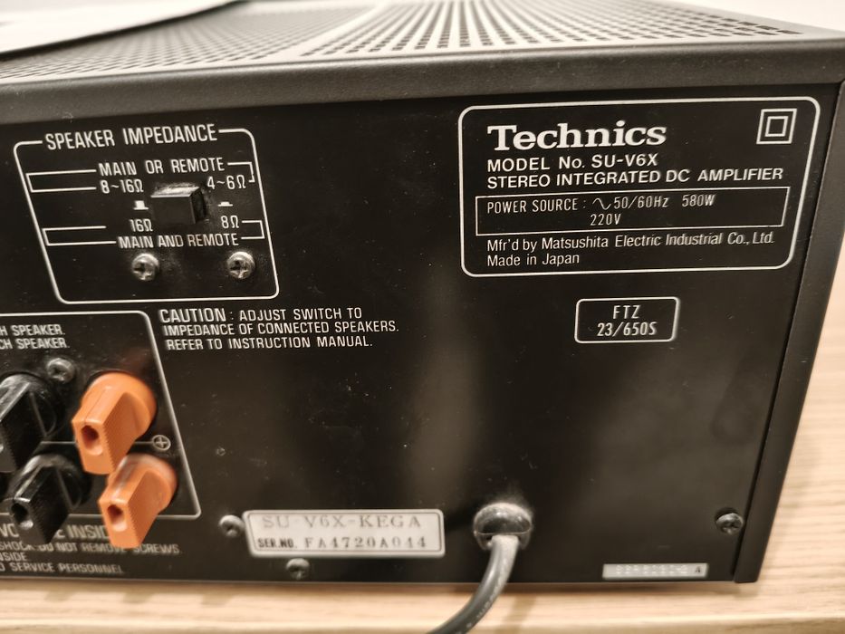 Technics SU-V6X  wzmacniacz bolid