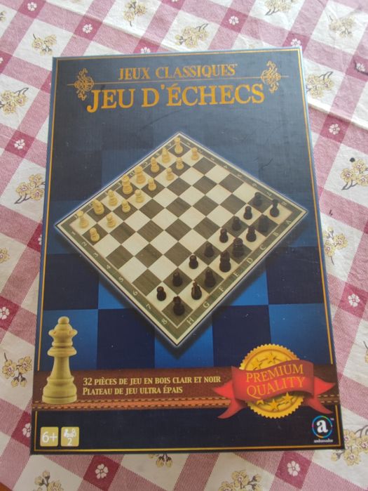 Jogo de xadrez completo e novo