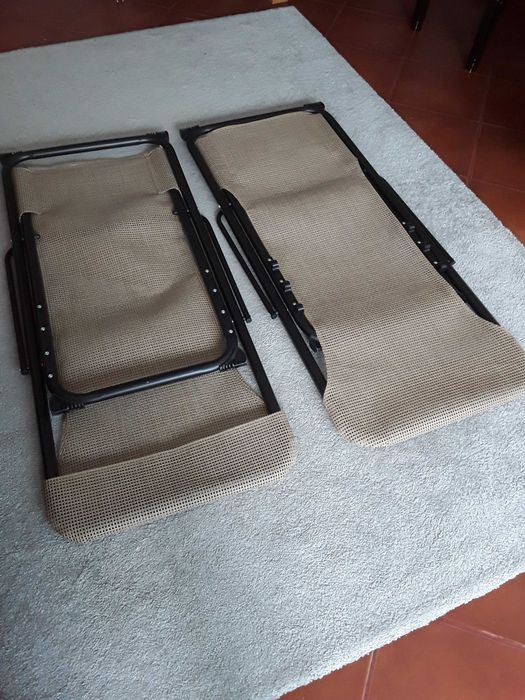 2 novas cadeiras dobráveis ​​Jysk para praia e jardim