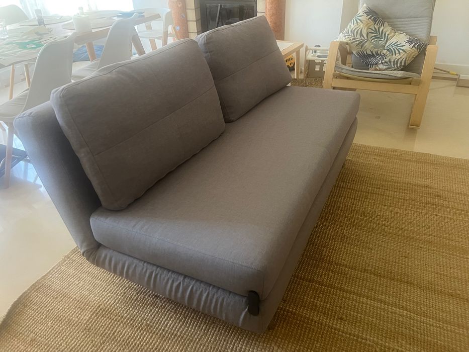 Sofá cama cinzento 2 lugares