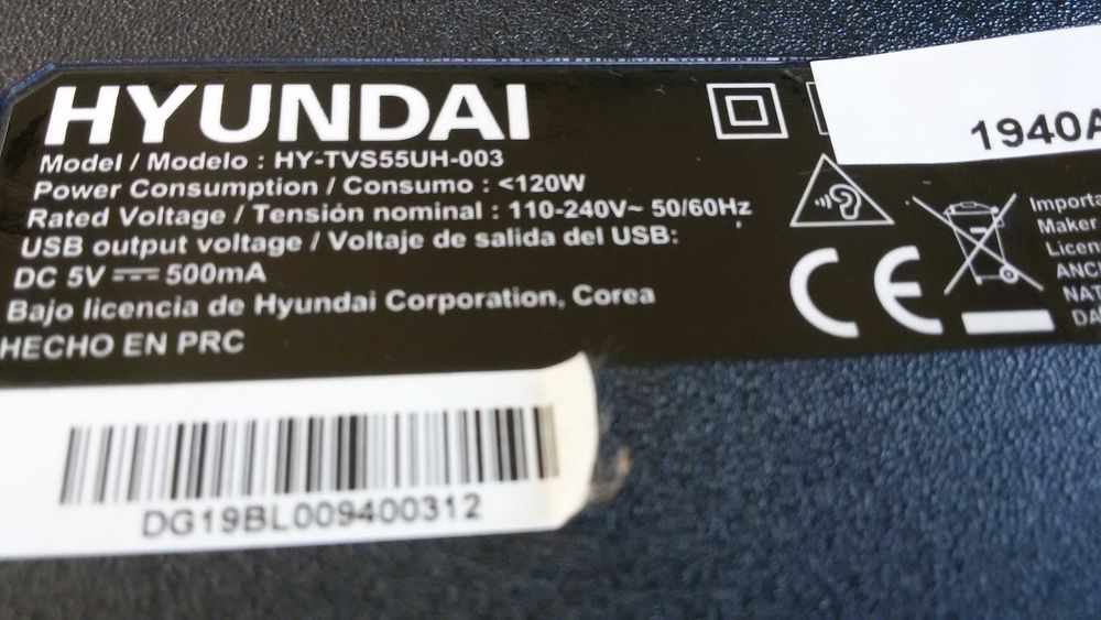 main board tv hyundai hy.tvs55uh 003. 35022.785 55mk66ants