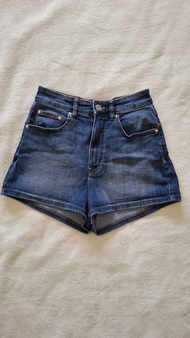 Calções ganga pull bear como novos