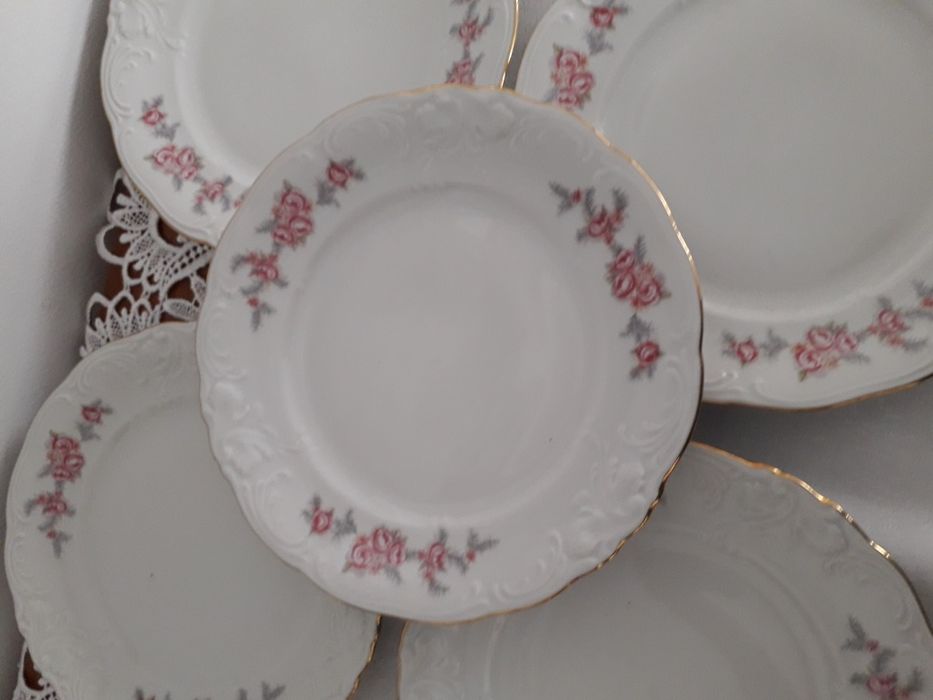 Talerzyki porcelana WAWEL