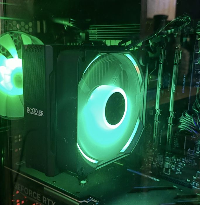 Кулер APNX FP2-120 ARGB Black на гарантіі (чек в наявност)