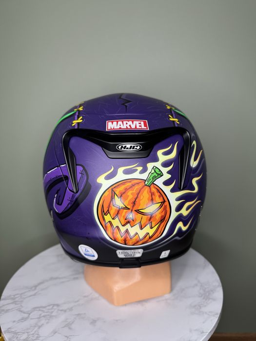 Kask Motocyklowy Hjc L RPHA 11 Green Goblin Marvel Sportowy Agv Shoei
