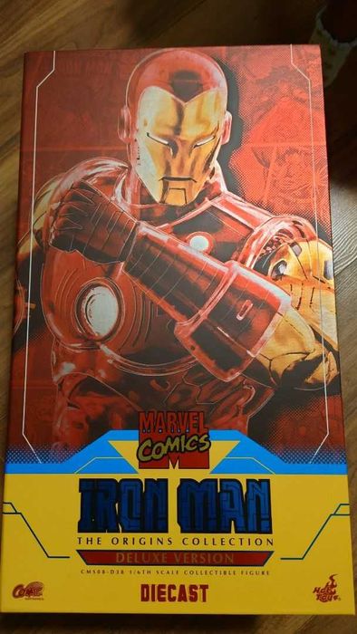 Figura Hot Toys Marvel Comics Iron Man Deluxe Version