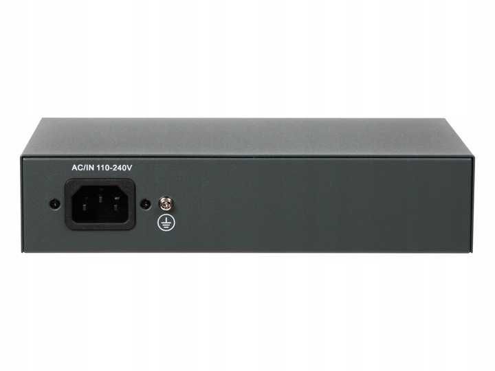 SWITCH pod POE do kamer 8xPOE 2xUpLINK 1GB/s 120W przełącznik sieciowy