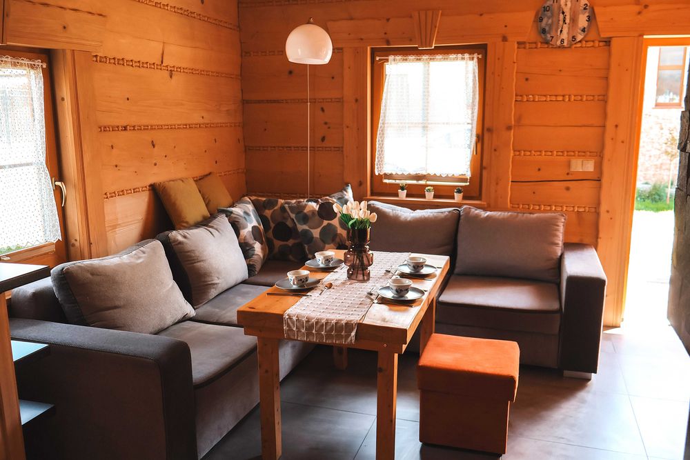 Drewniany Domek nad Dunajcem w Szczawnicy