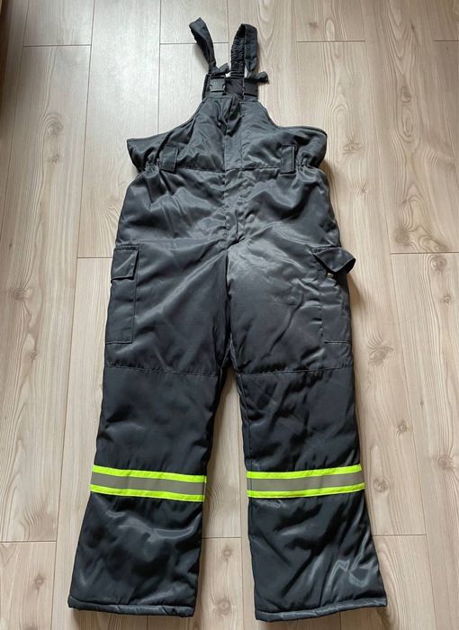 Напівкомбінезон (спец) темно-сірий зимовий