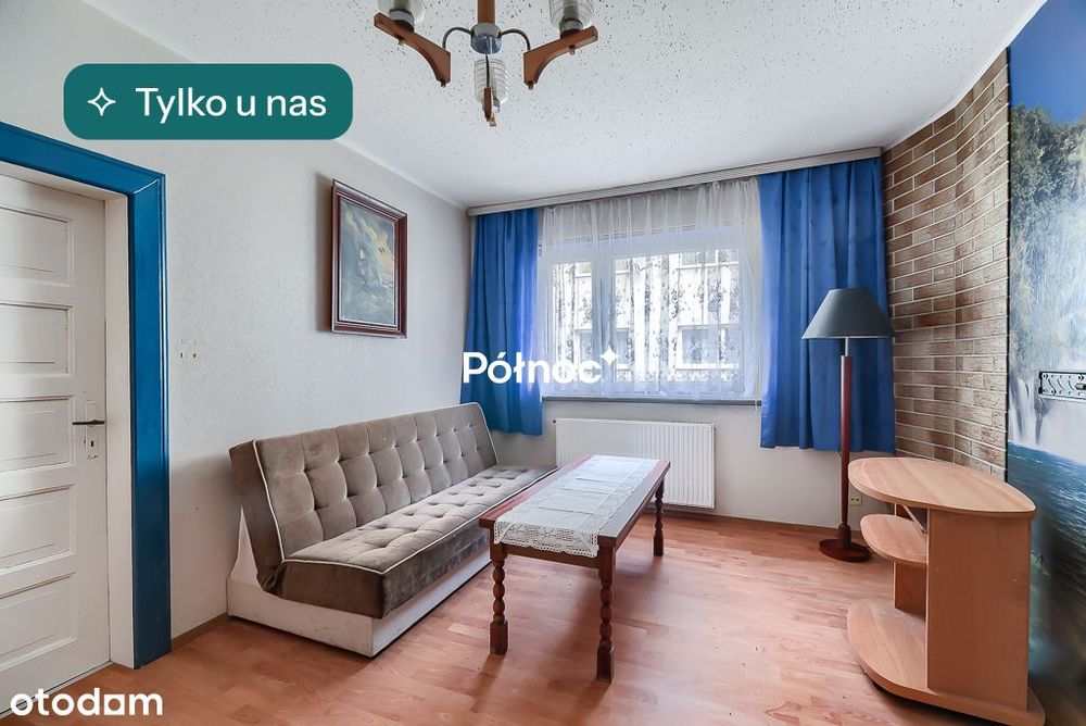 Trzypokojowe mieszkanie z ogródkiem do aranżacji