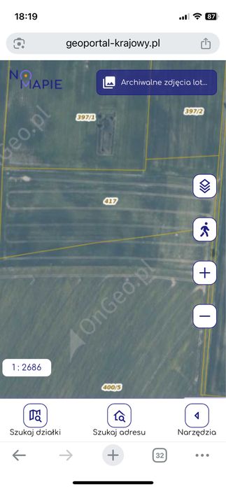 Sprzedam działkę rolną