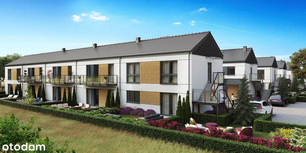 3-pokojowe mieszkanie 49m2 + ogródek